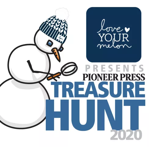 2020 Pioneer Press Treasure Hunt Logo