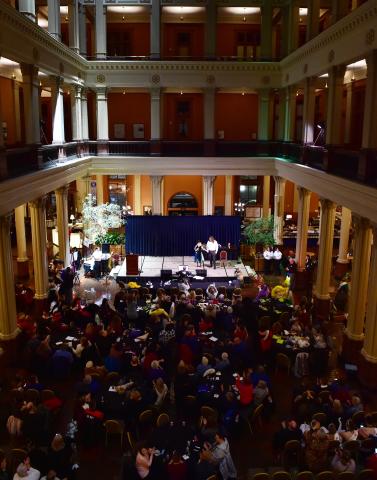 After 14 year the 2019 Klondike Kate contest returned to the Landmark Center in St. Paul on Wednesday, Jan. 9, 2018. (John Autey / Pioneer Press)